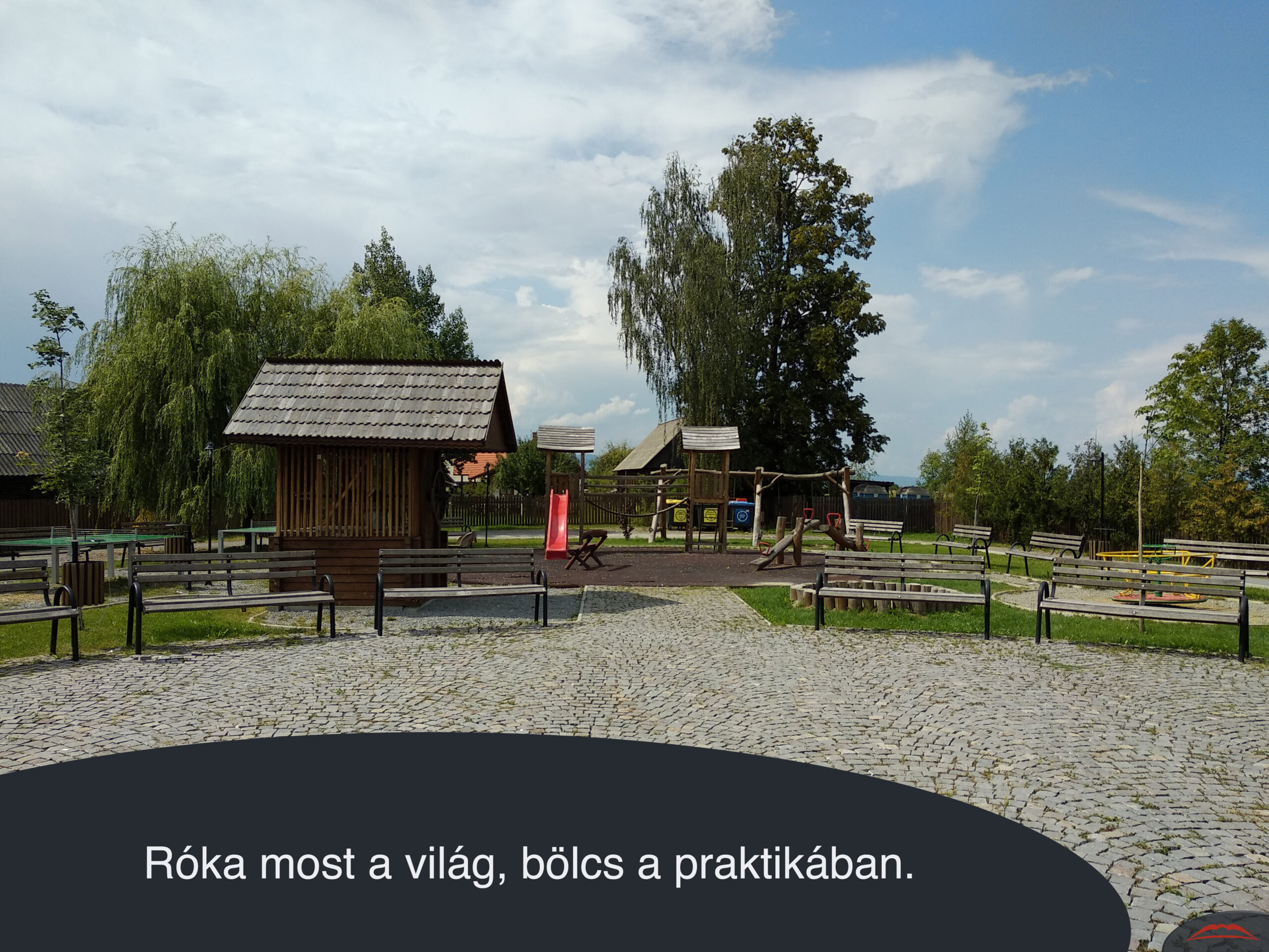 Róka most a világ, bölcs a praktikában.