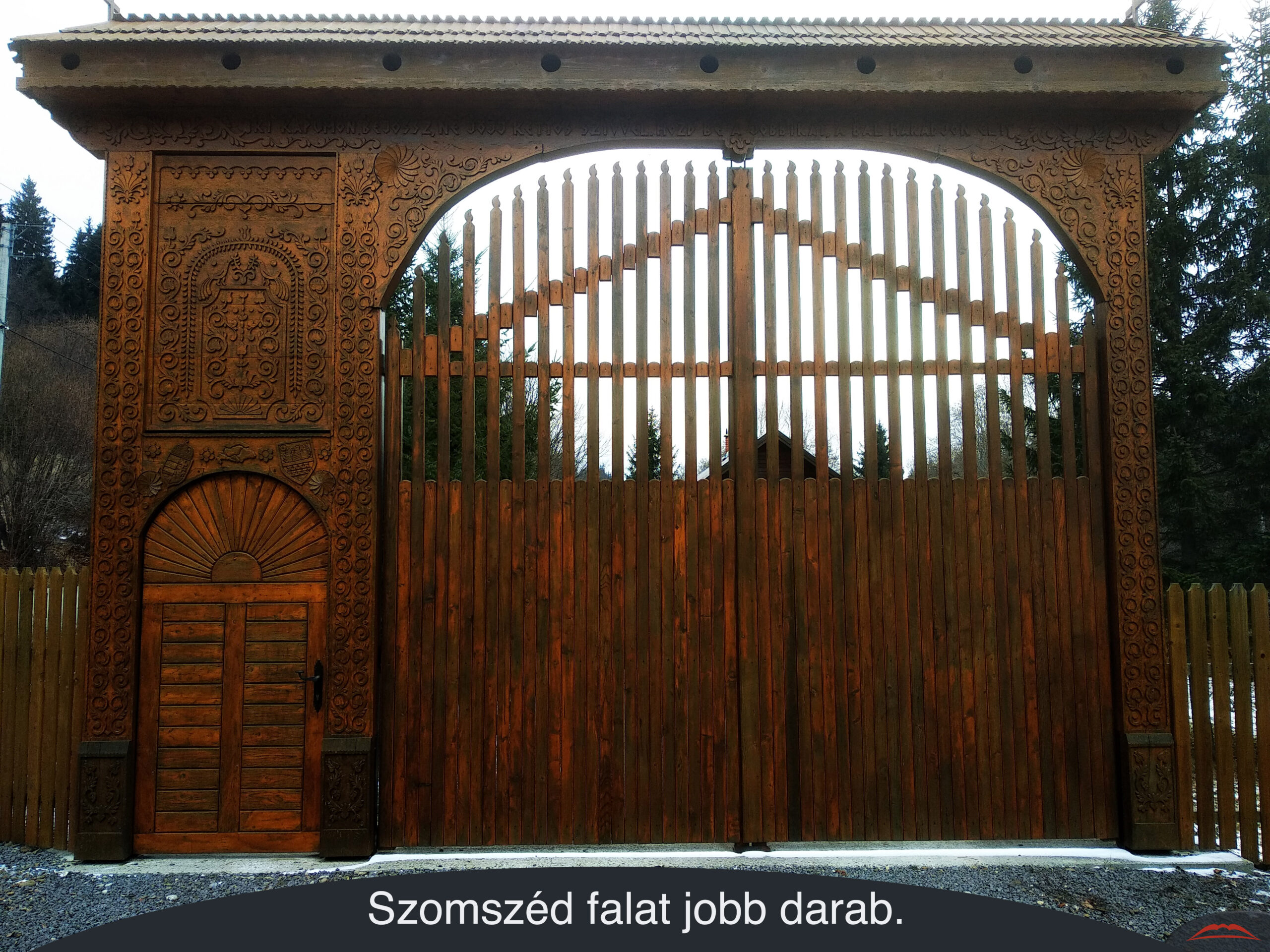 Szomszéd falat jobb darab.