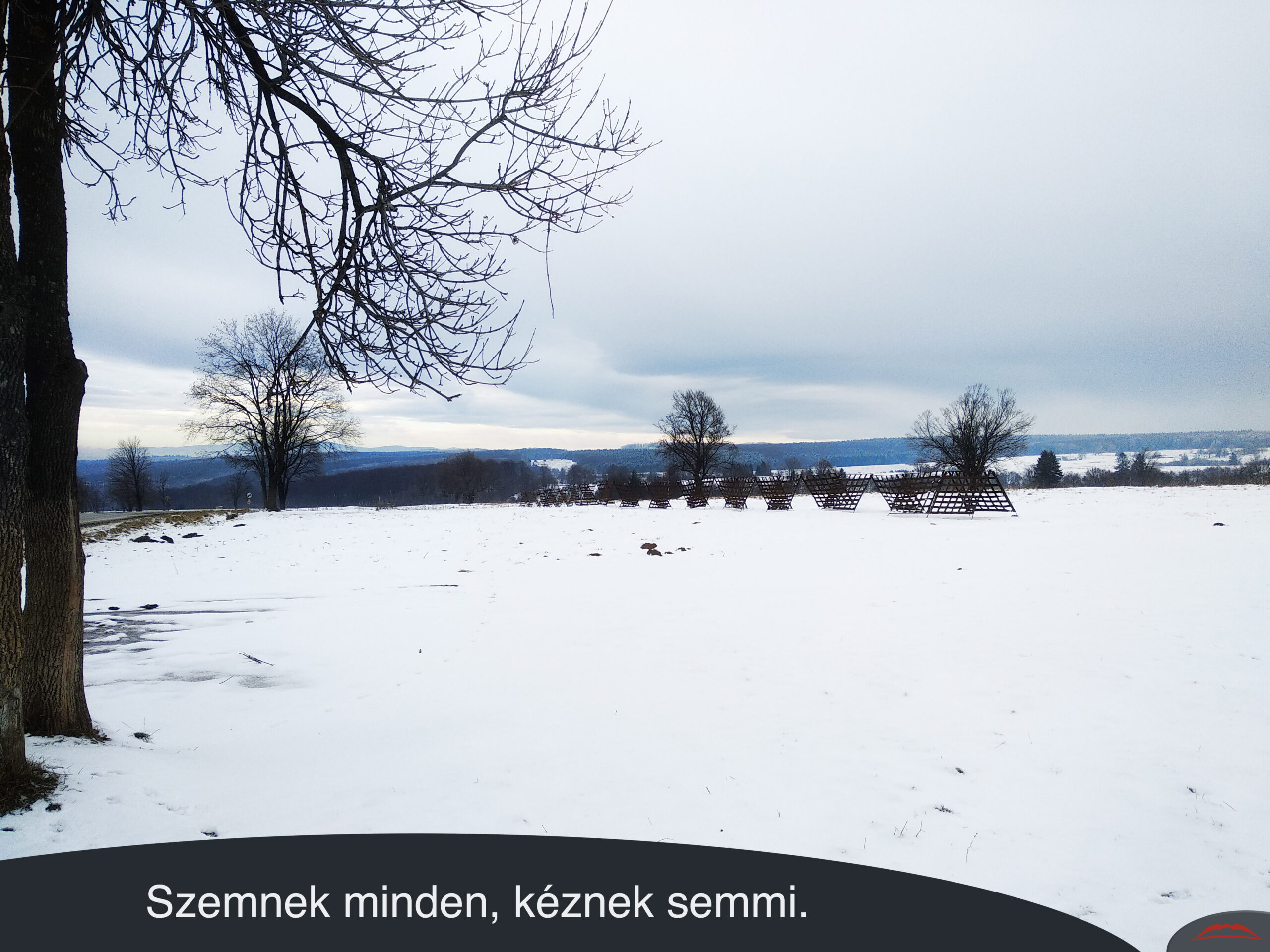 Szemnek minden, kéznek semmi.