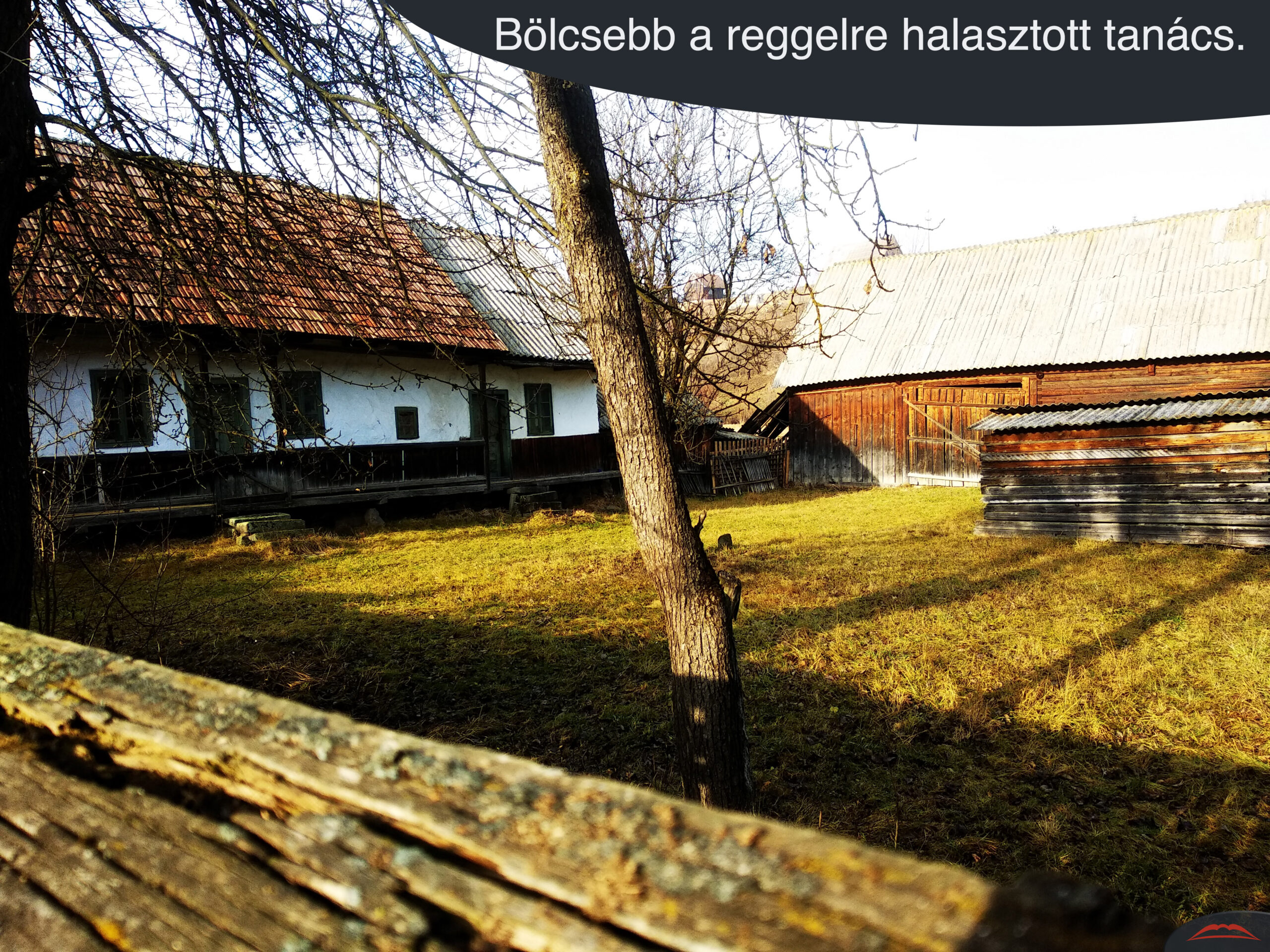 Bölcsebb a reggelre halasztott tanács.