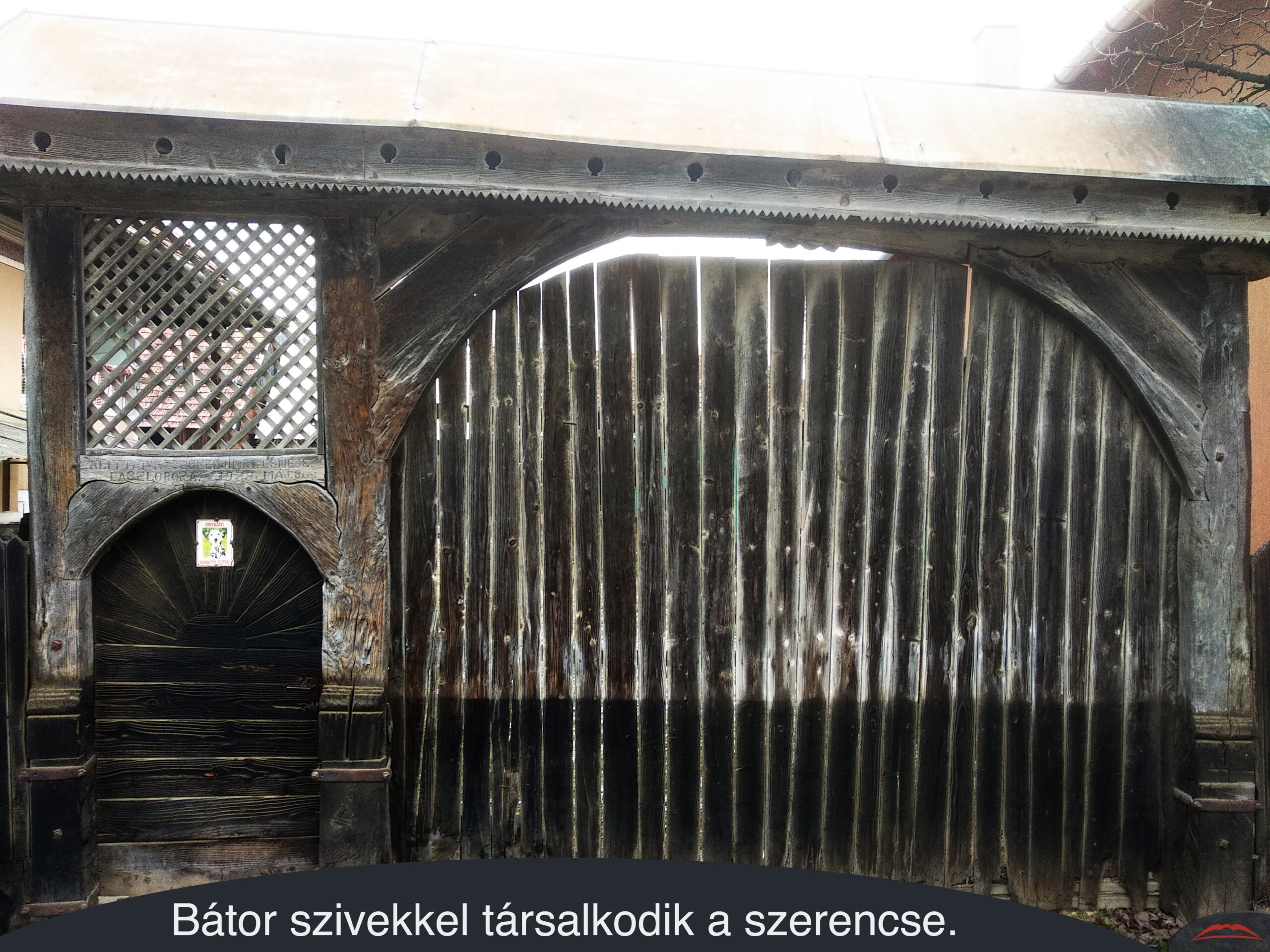 Bátor szivekkel társalkodik a szerencse.