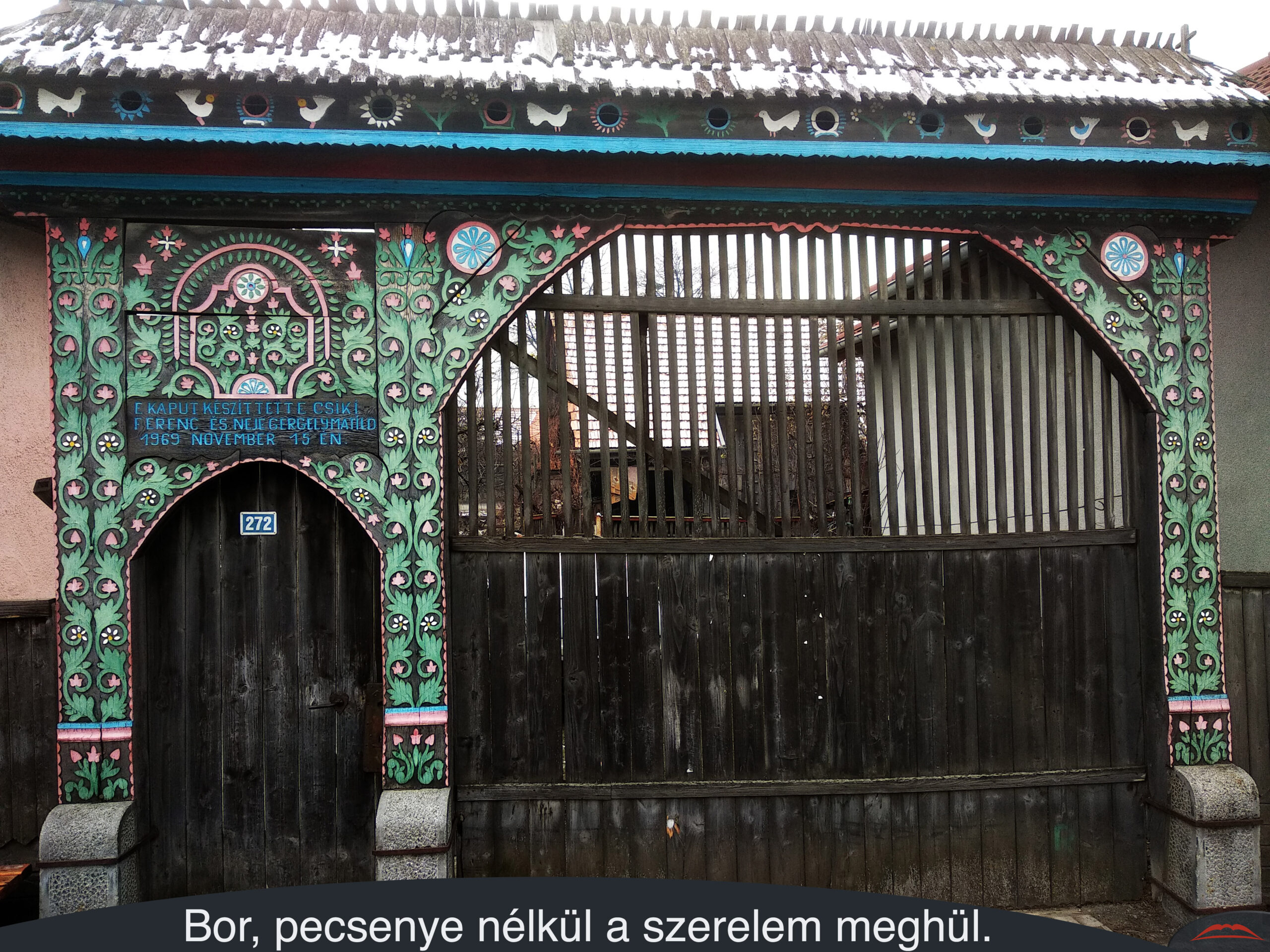 Bor, pecsenye nélkül a szerelem meghül.