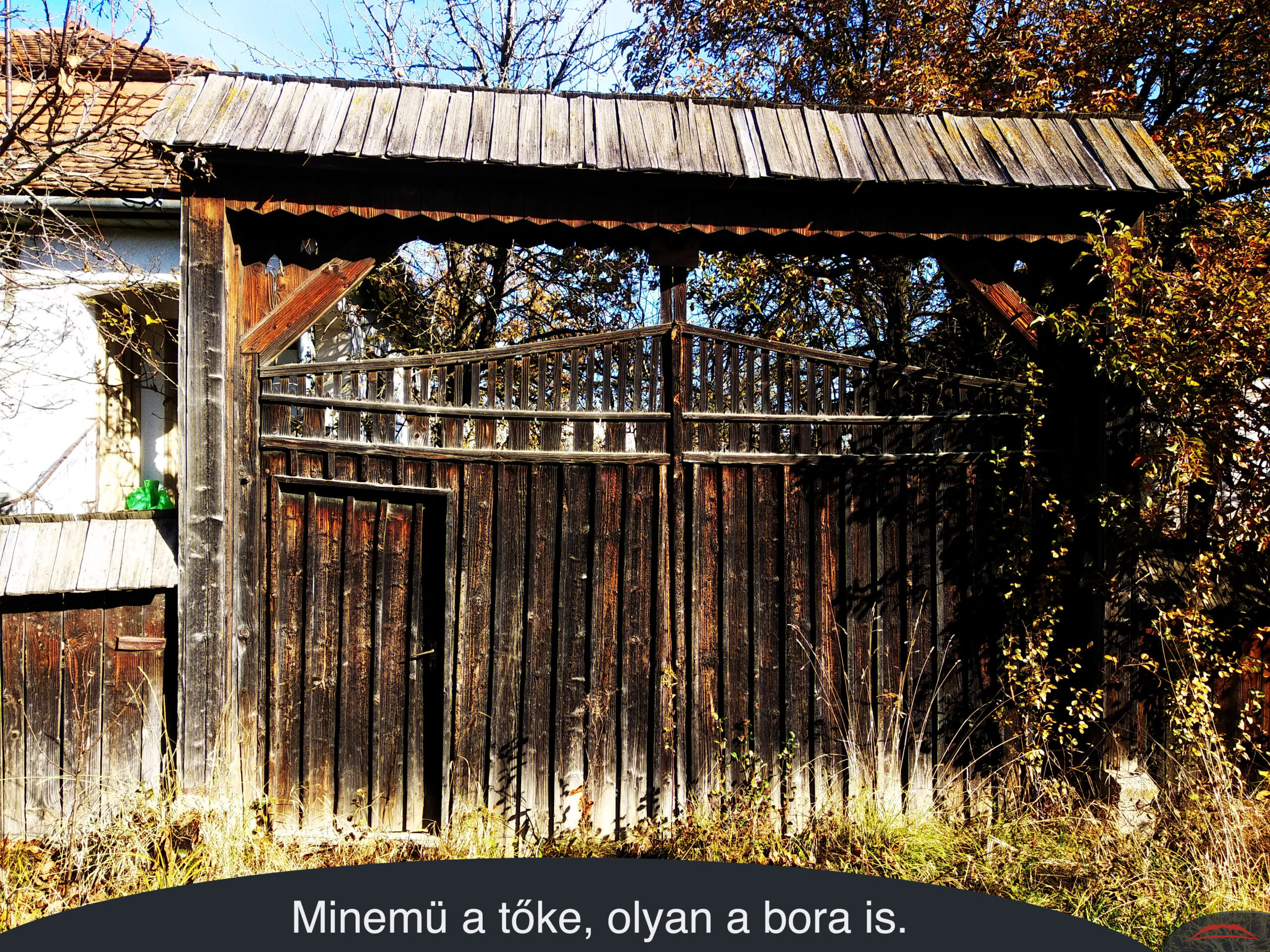 Minemü a tőke, olyan a bora is.