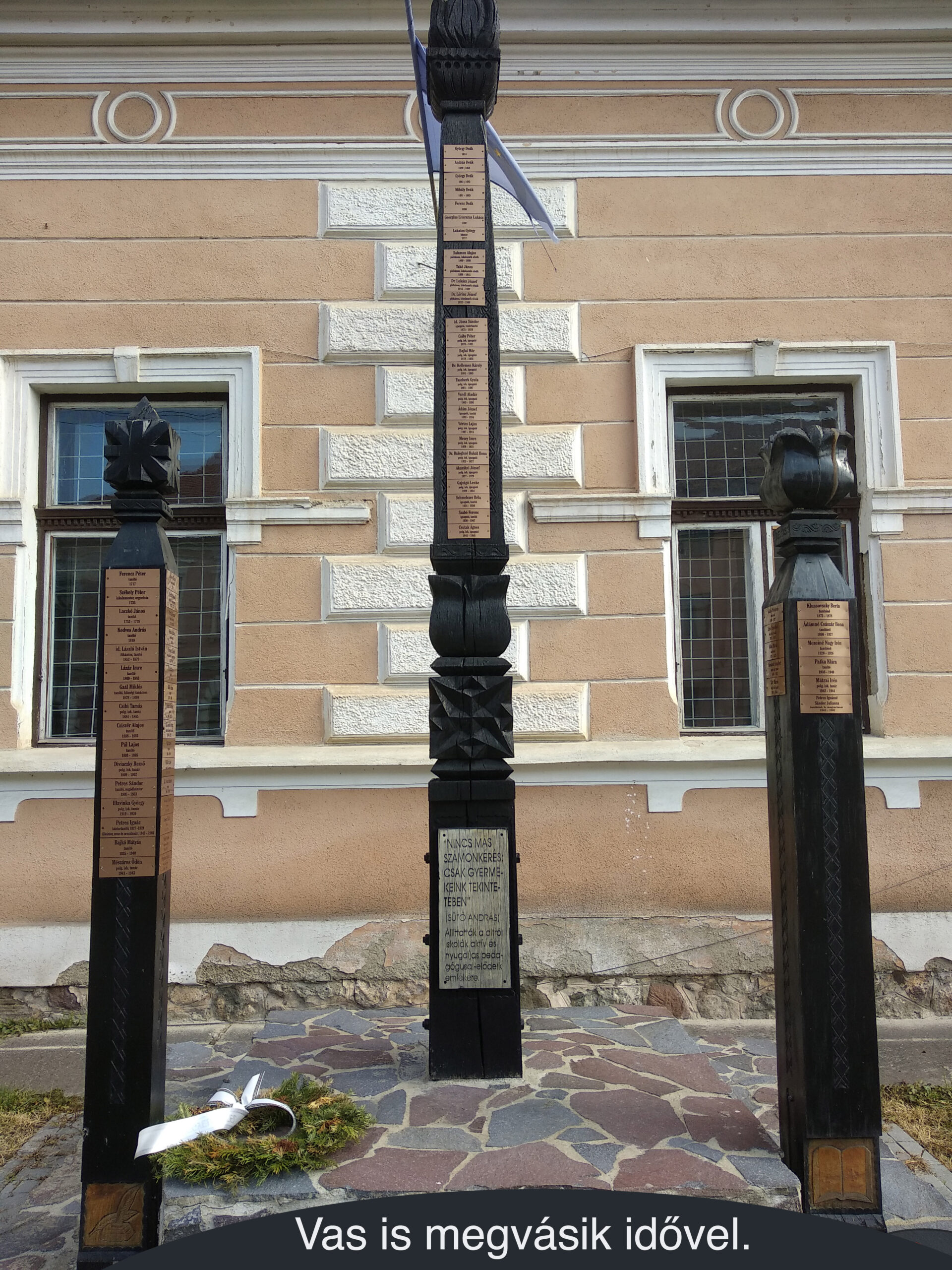 Vas is megvásik idővel.