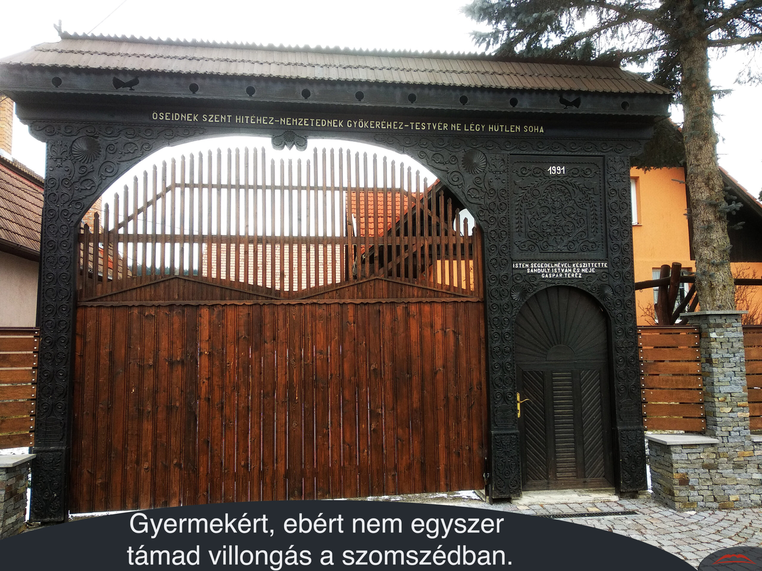 Gyermekért, ebért nem egyszer támad villongás a szomszédban.