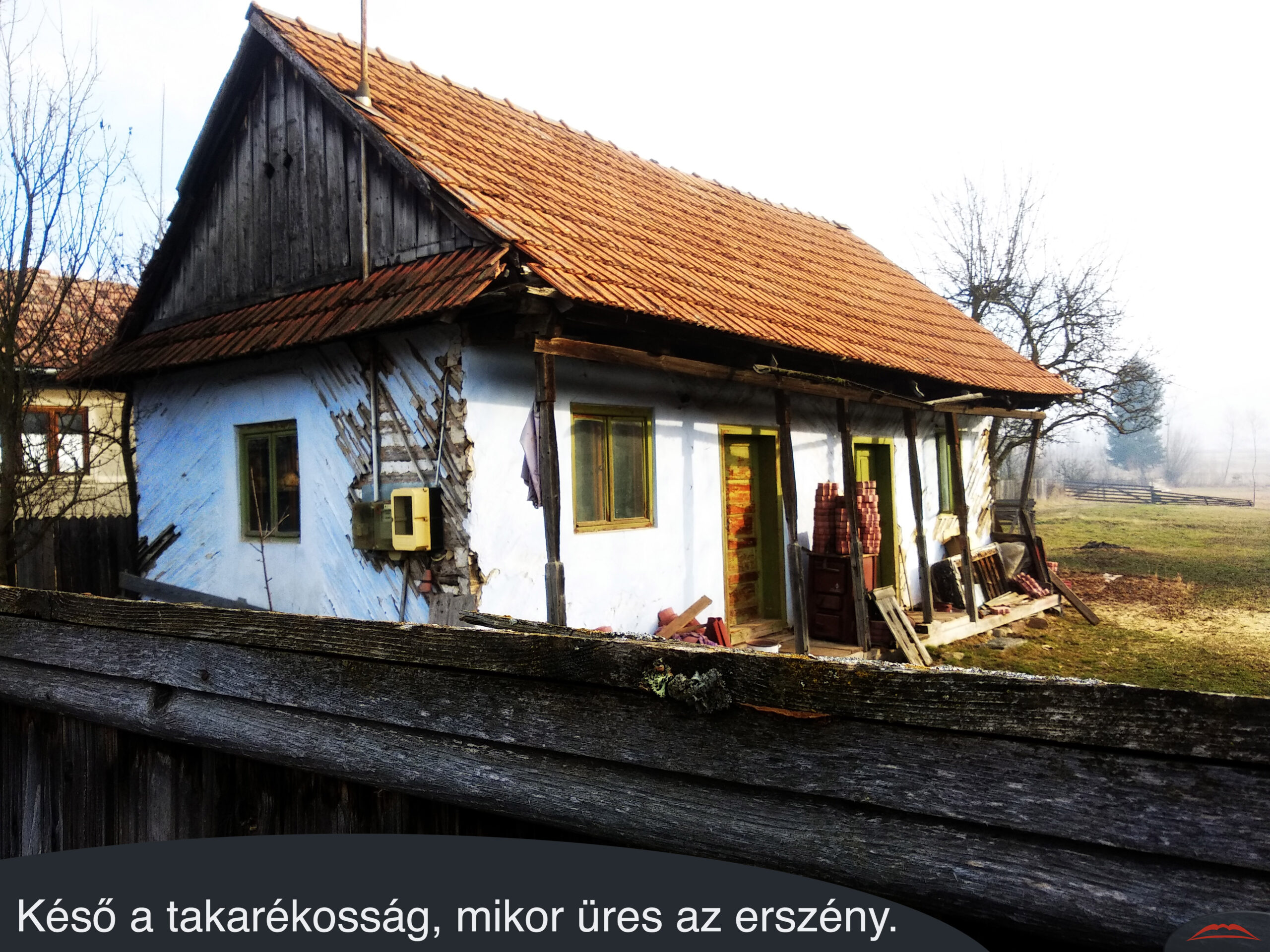 Késő a takarékosság, mikor üres az erszény.