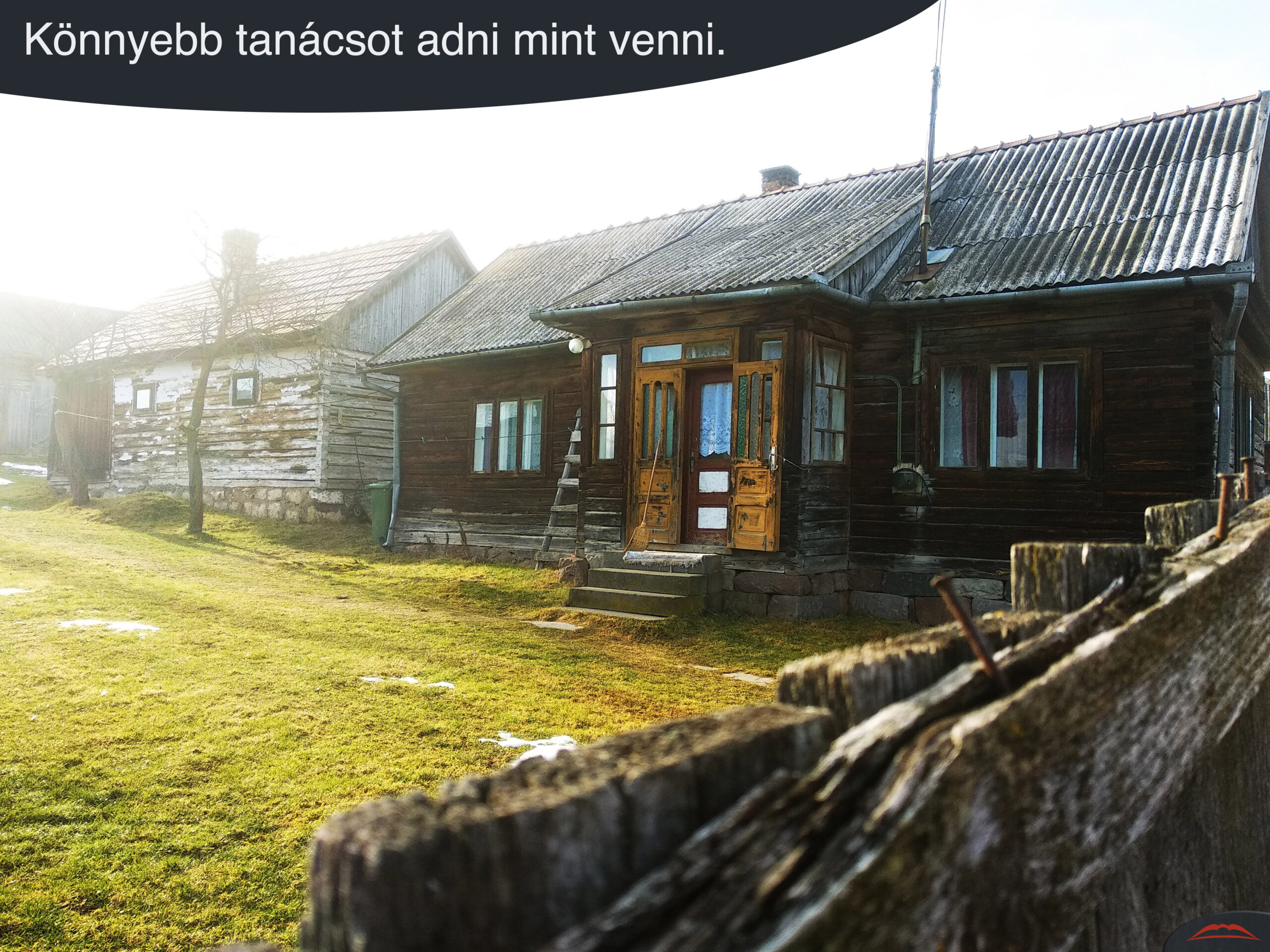 Könnyebb tanácsot adni mint venni.