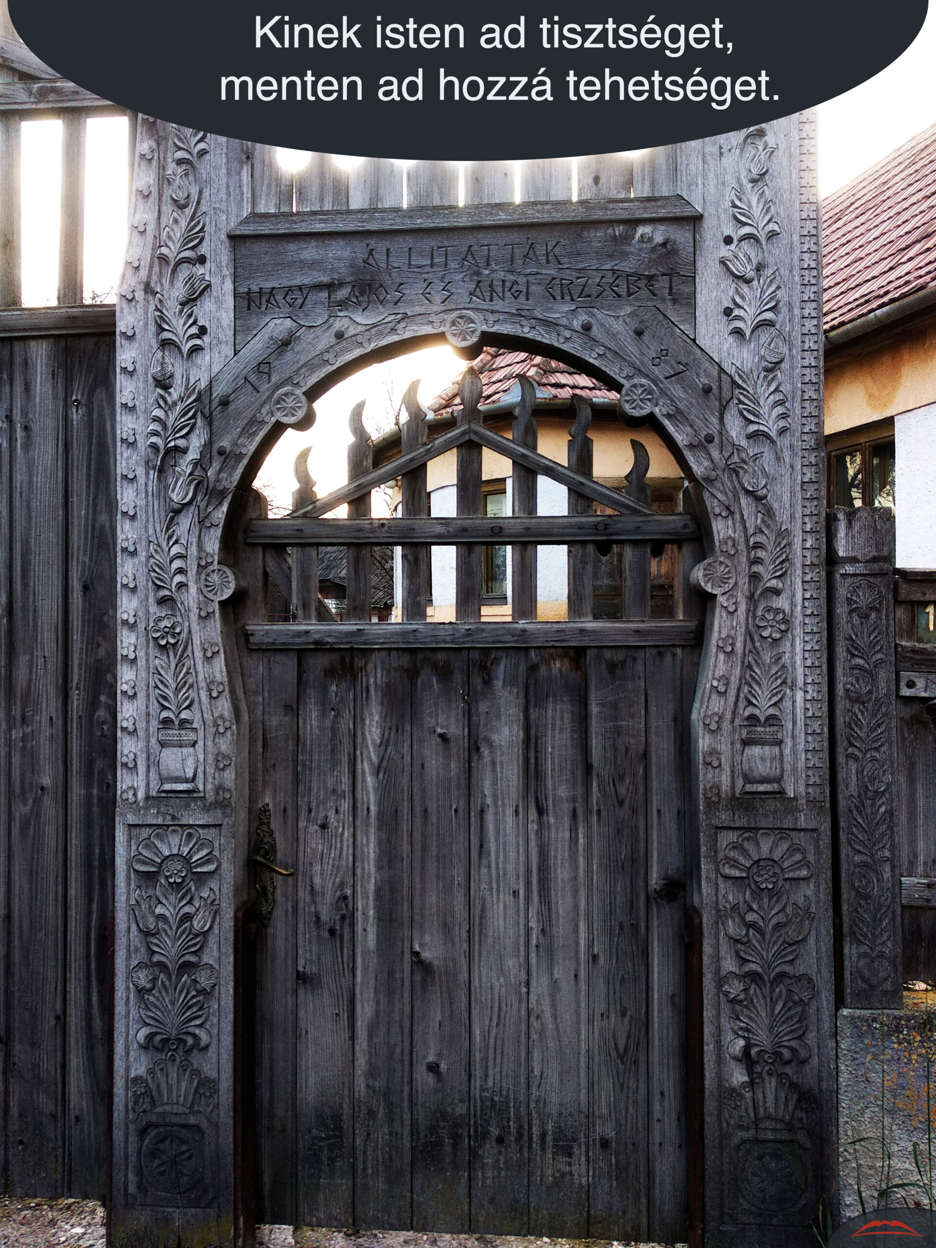 Kinek isten ad tisztséget, menten ad hozzá tehetséget.