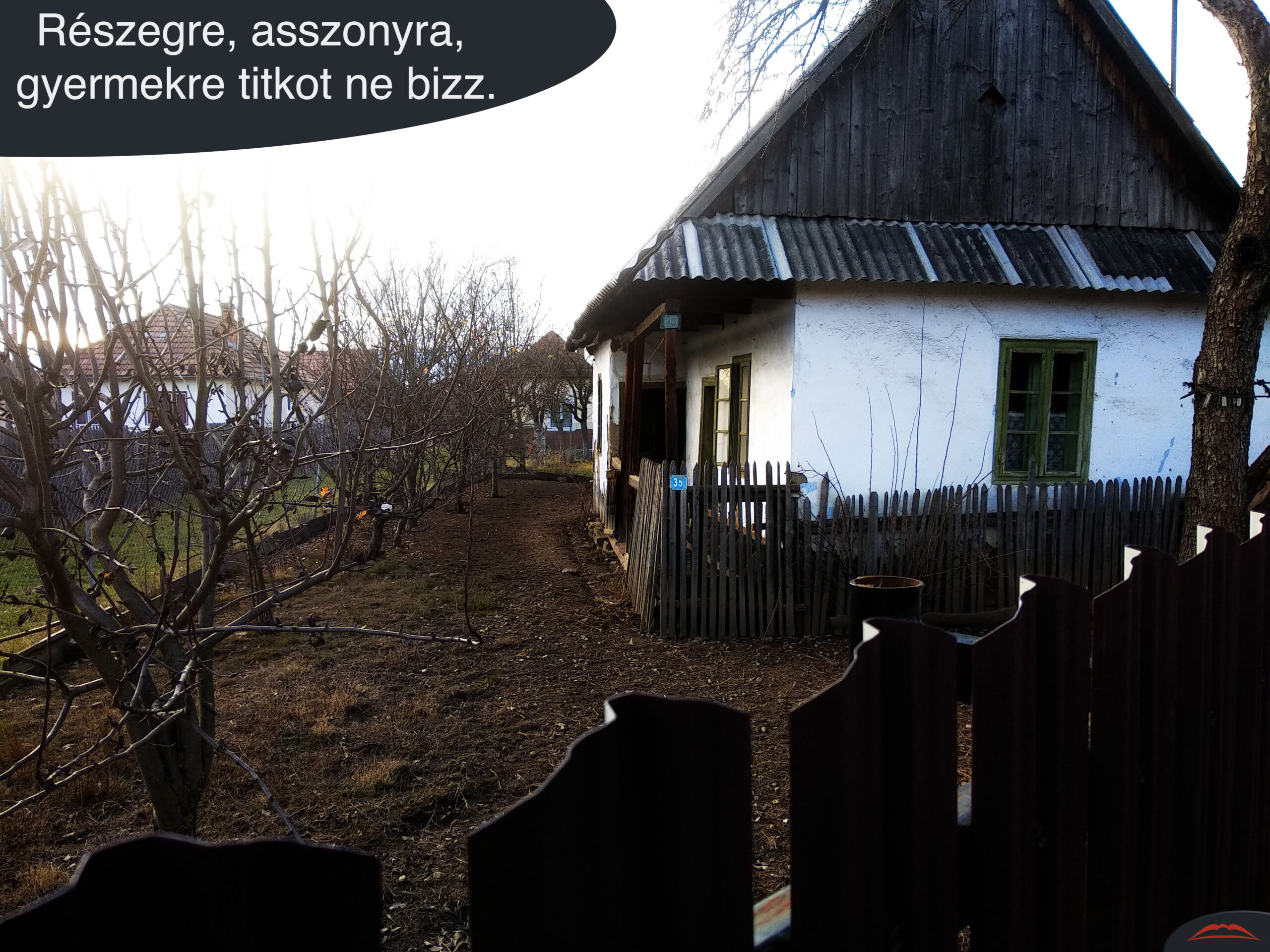 Részegre, asszonyra, gyermekre titkot ne bizz.