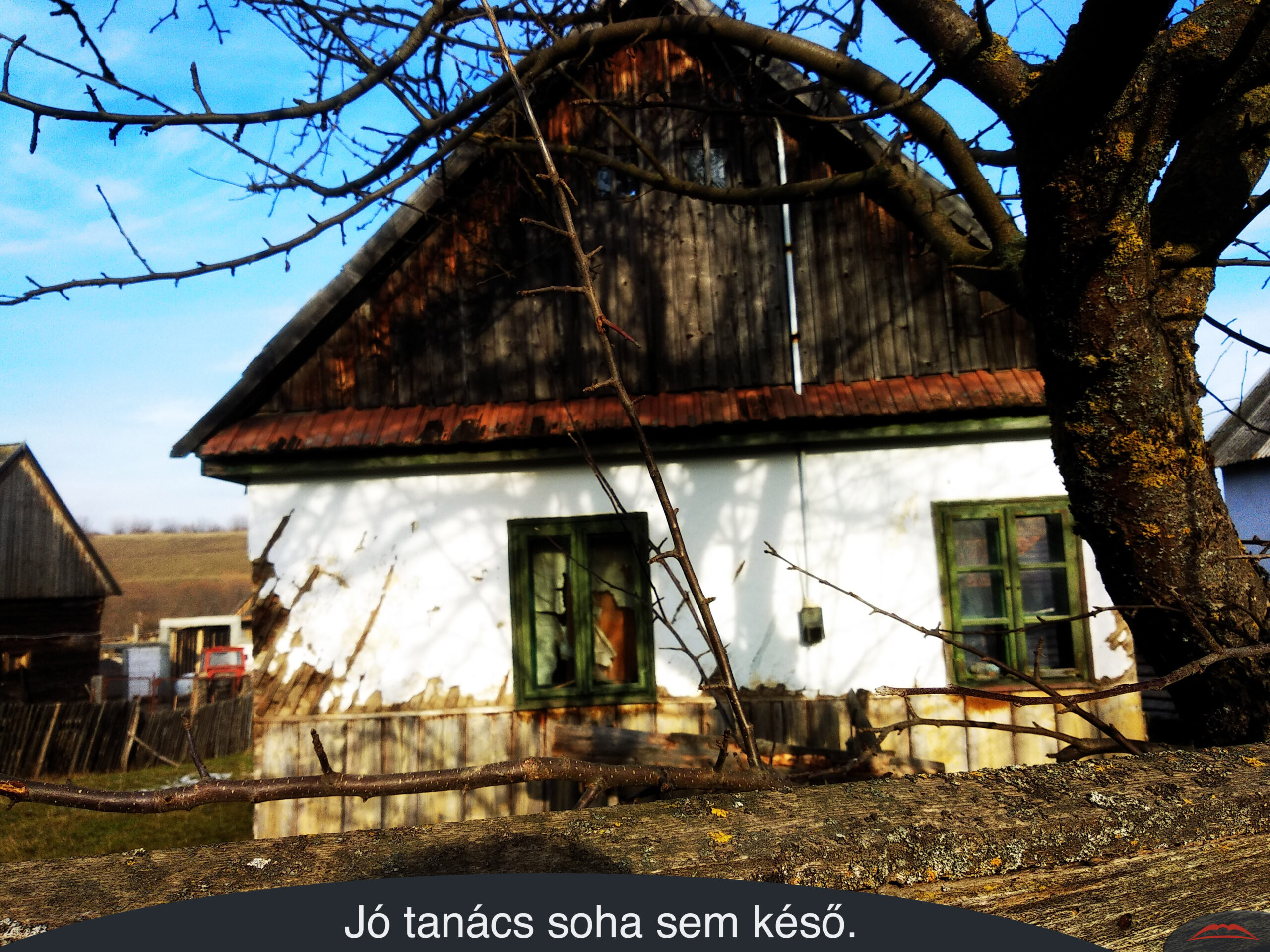 Jó tanács soha sem késő.