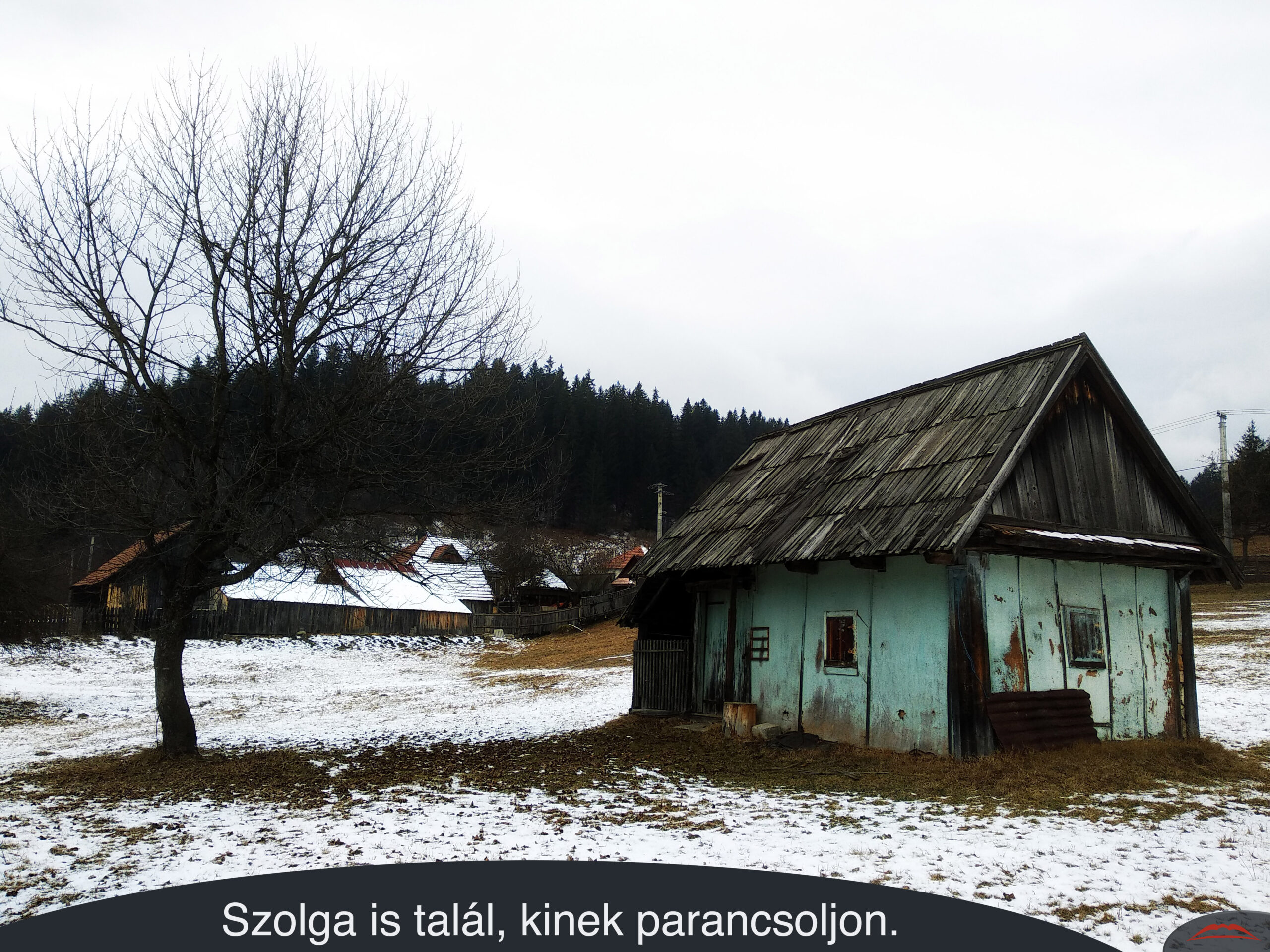 Szolga is talál, kinek parancsoljon.