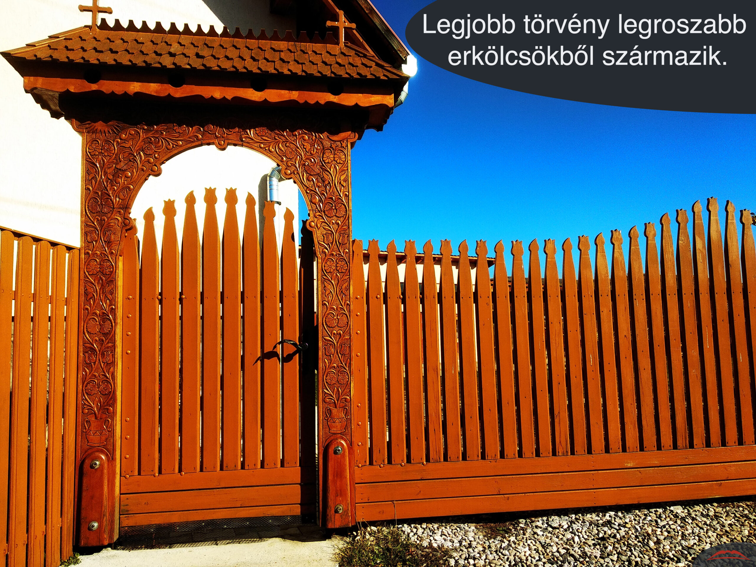 Legjobb törvény legroszabb erkölcsökből származik.