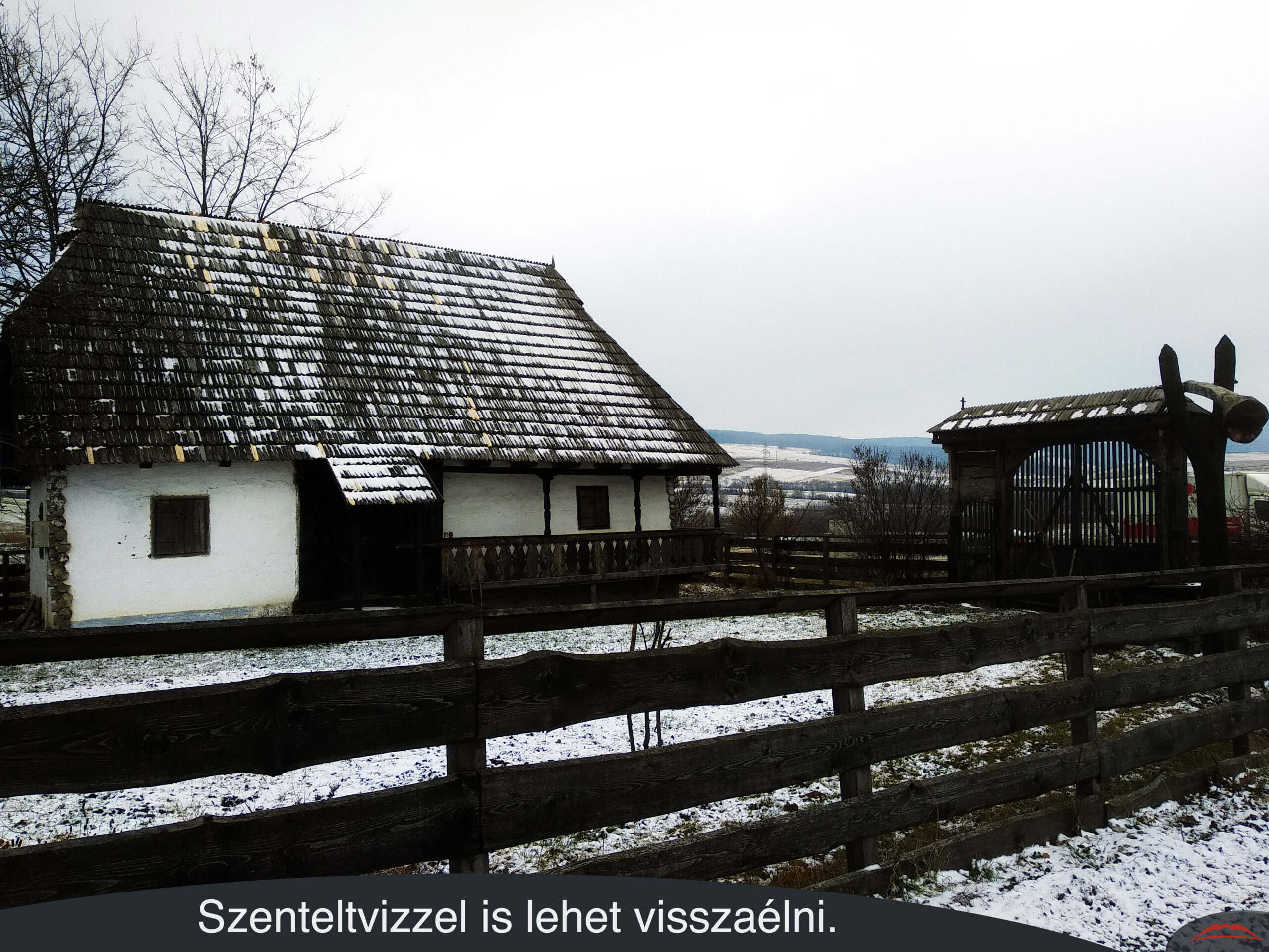 Szenteltvizzel is lehet visszaélni.