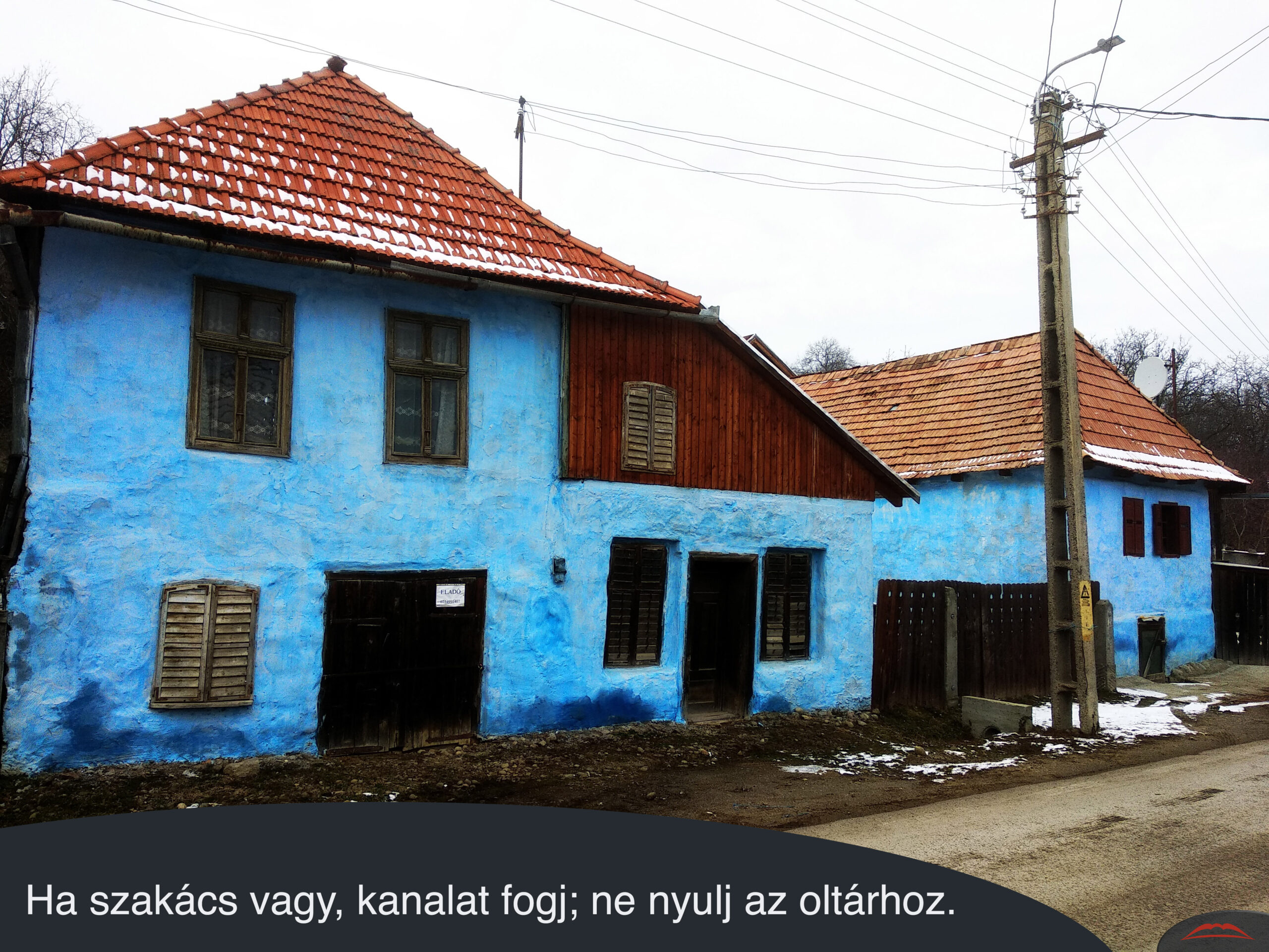 Ha szakács vagy, kanalat fogj; ne nyulj az oltárhoz.