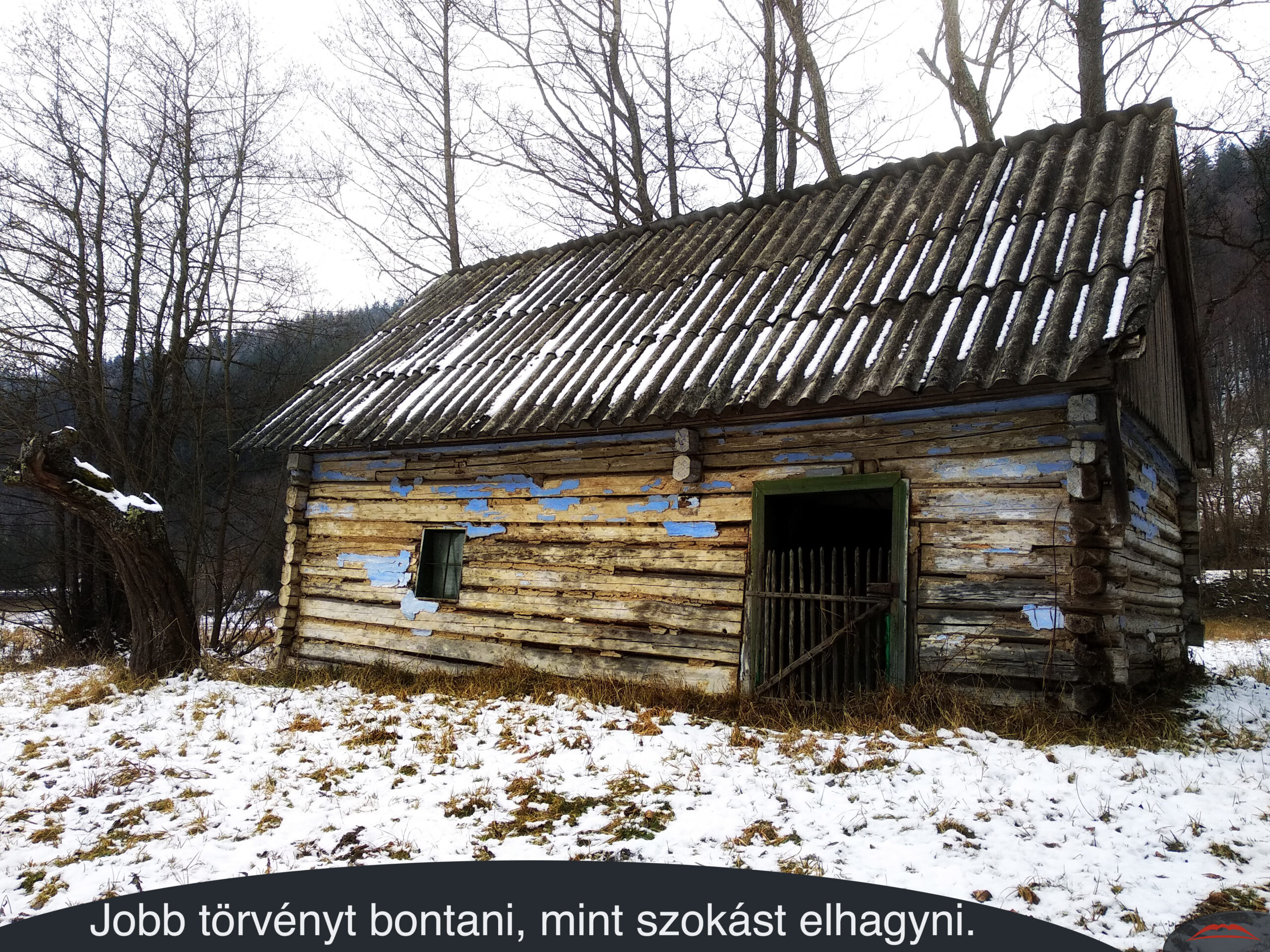 Jobb törvényt bontani, mint szokást elhagyni.