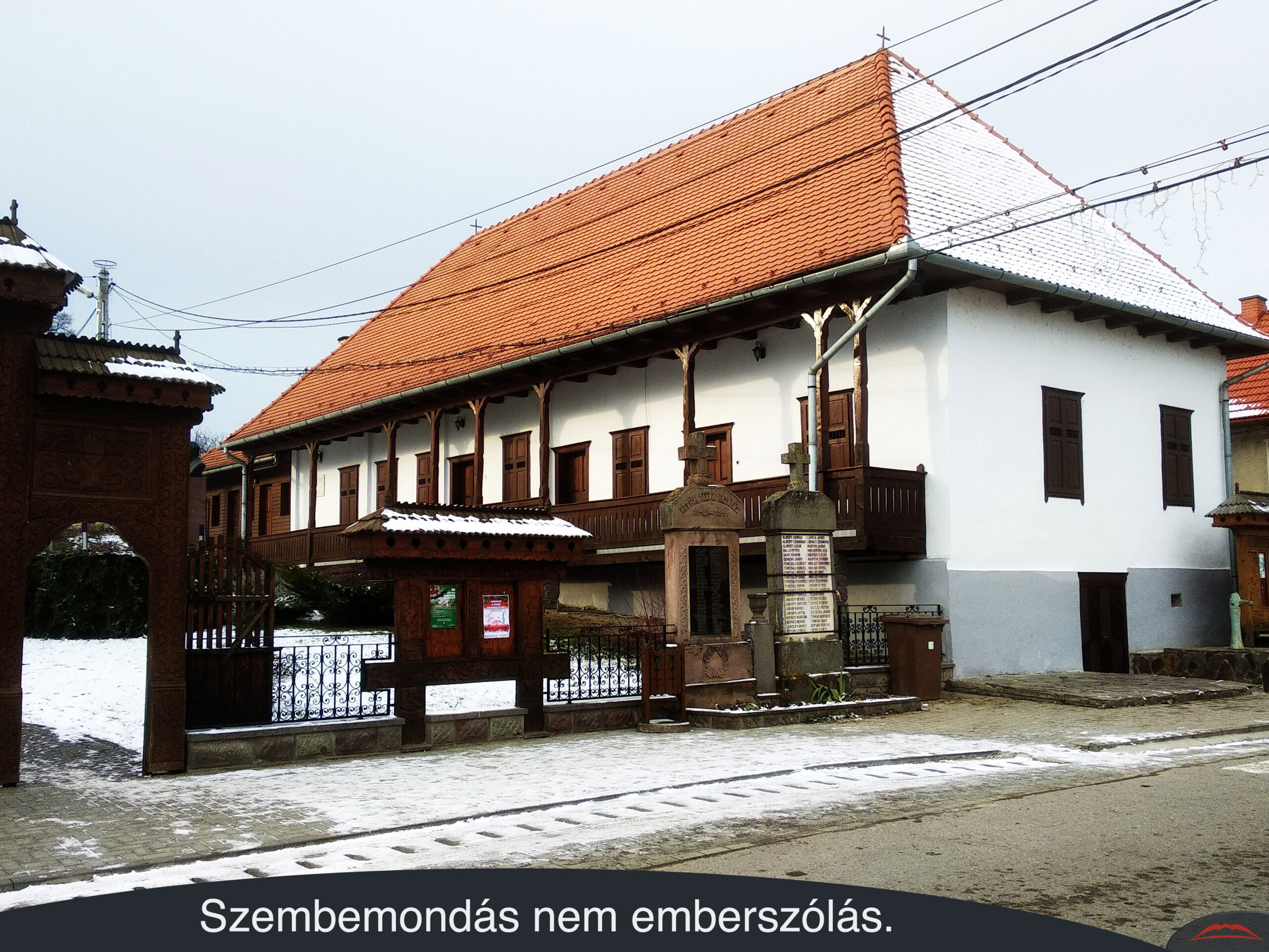 Szembemondás nem emberszólás.