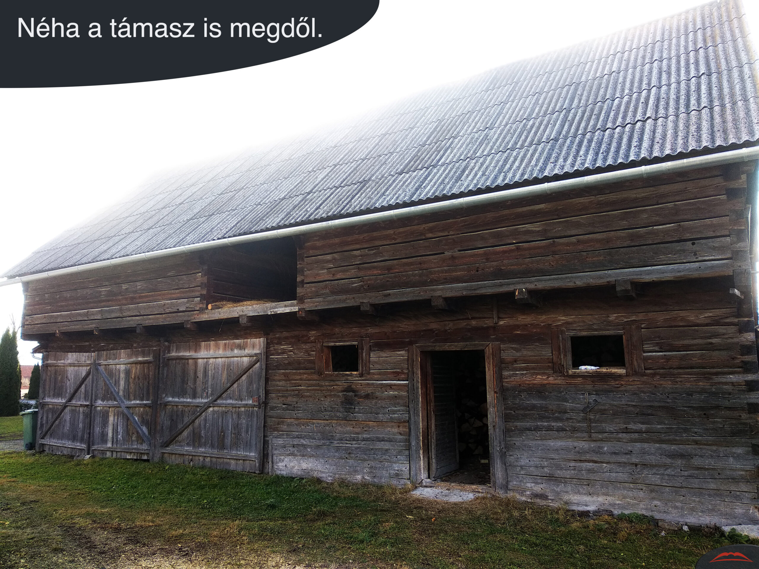 Néha a támasz is megdől.