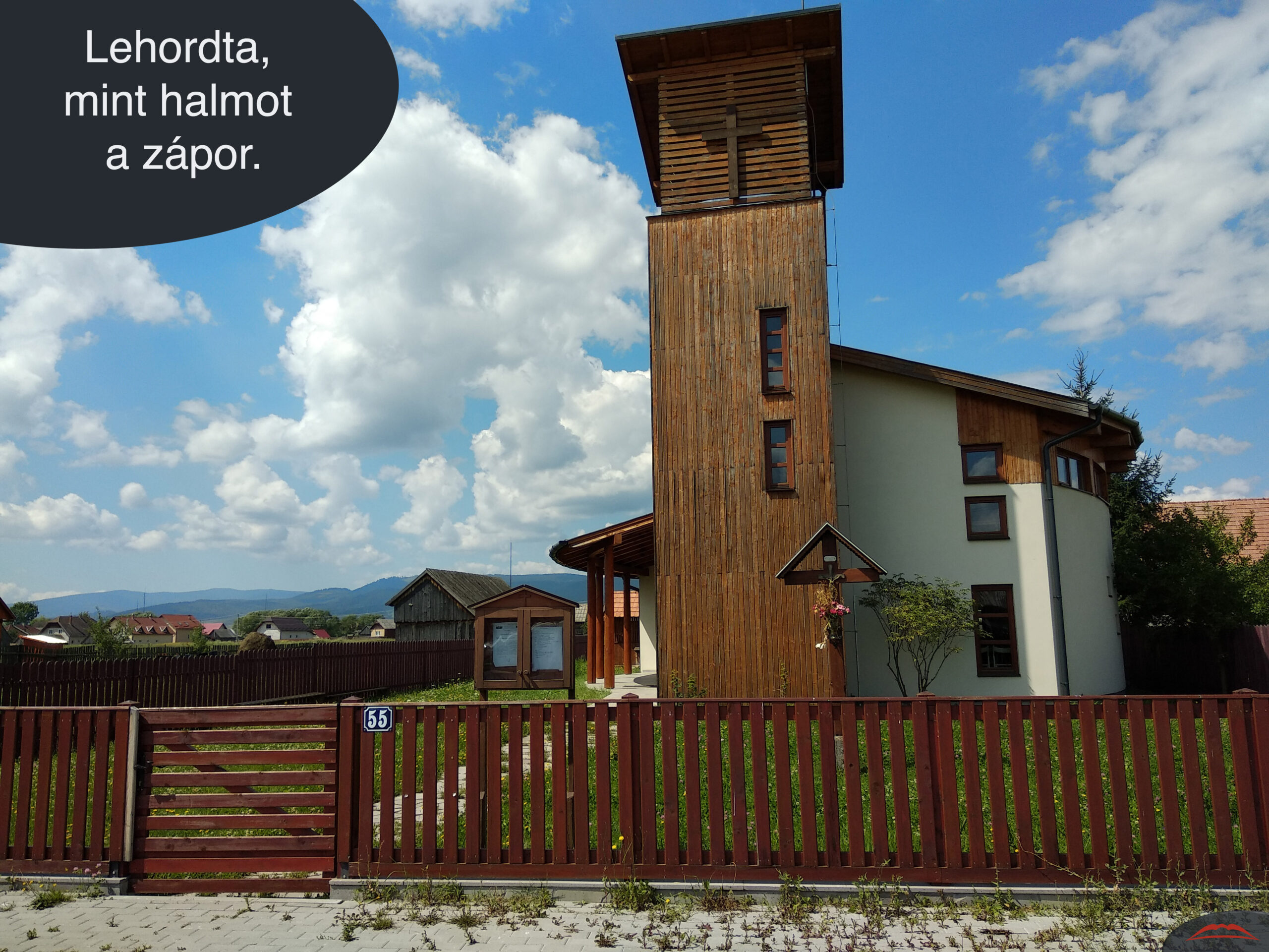 Lehordta, mint halmot a zápor